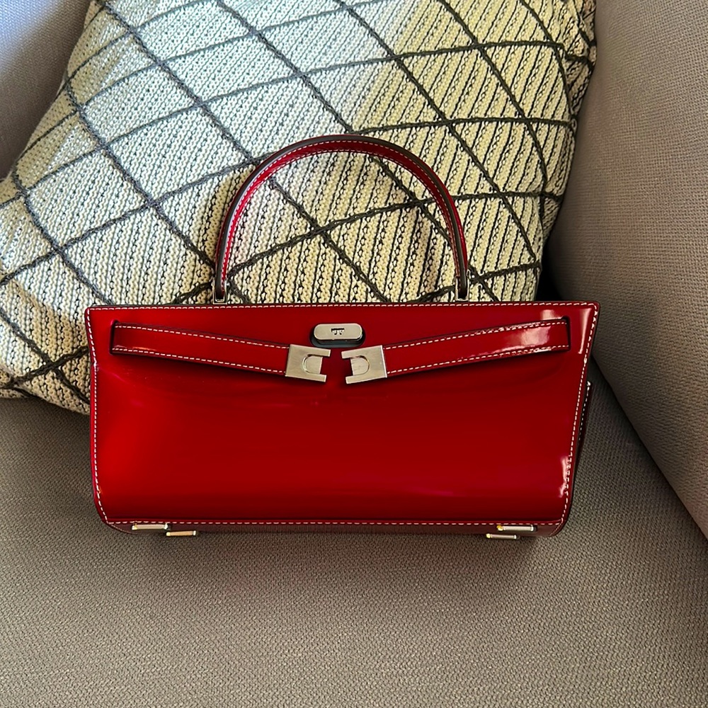 Tory Burch Red Cat Eye Bag- small-  New never used